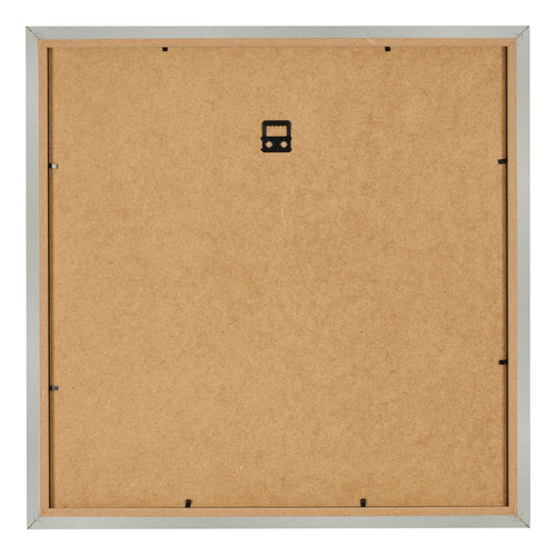 Marco de Fotos 45x45cm Plateado Mate MDF Bologna Trasera | Yourdecoration.es