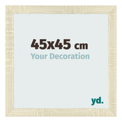 Marco de Fotos 45x45cm Roble Sonoma MDF Pisa Delantera Tamano | Yourdecoration.es