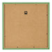 Marco de Fotos 45x45cm Verde MDF Bologna Trasera | Yourdecoration.es