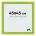 Marco de Fotos 45x45cm Verde MDF Pisa Delantera Tamano | Yourdecoration.es