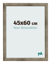 Marco de Fotos 45x60 cm Metal Vintage MDF Bologna Delantera Tamano | Yourdecoration.es