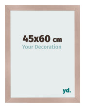 Marco de Fotos 45x60 cm Rosa Viejo MDF Bologna Delantera Tamano | Yourdecoration.es