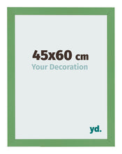 Marco de Fotos 45x60 cm Verde MDF Bologna Delantera Tamano | Yourdecoration.es