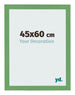 Marco de Fotos 45x60 cm Verde MDF Bologna Delantera Tamano | Yourdecoration.es