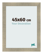 Marco de Fotos 45x60cm Dorado Vintage MDF Pisa Delantera Tamano | Yourdecoration.es