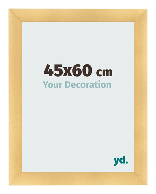 Marco de Fotos 45x60cm Dorado Vintage MDF Pisa Delantera Tamano | Yourdecoration.es