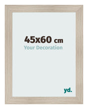 Marco de Fotos 45x60cm Roble Rustico MDF Pisa Delantera Tamano | Yourdecoration.es