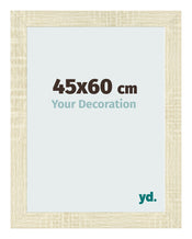 Marco de Fotos 45x60cm Roble Sonoma MDF Pisa Delantera Tamano | Yourdecoration.es