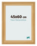 Marco de Fotos 45x60cm Venatura Di Pino MDF Lazio Delantera Tamano | Yourdecoration.es