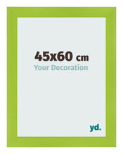 Marco de Fotos 45x60cm Verde MDF Pisa Delantera Tamano | Yourdecoration.es