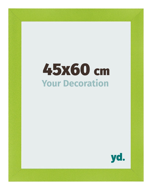 Marco de Fotos 45x60cm Verde MDF Pisa Delantera Tamano | Yourdecoration.es