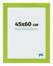 Marco de Fotos 45x60cm Verde MDF Pisa Delantera Tamano | Yourdecoration.es