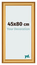 Marco de Fotos 45x80cm Dorado Matte MDF Lazio Delantera Tamano | Yourdecoration.es