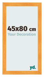 Marco de Fotos 45x80cm Naranja MDF Pisa Delantera Tamano | Yourdecoration.es