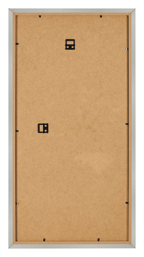 Marco de Fotos 45x80cm Plateado Mate MDF Bologna Trasera | Yourdecoration.es
