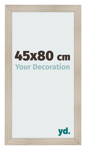 Marco de Fotos 45x80cm Roble Rustico MDF Pisa Delantera Tamano | Yourdecoration.es