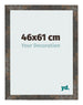 Marco de Fotos 46x61 cm Metal Oxidado MDF Bologna Delantera Tamano | Yourdecoration.es