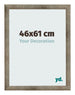 Marco de Fotos 46x61 cm Metal Vintage MDF Bologna Delantera Tamano | Yourdecoration.es