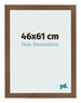 Marco de Fotos 46x61 cm Roble Rustico MDF Bologna Delantera Tamano | Yourdecoration.es