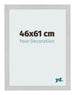 Marco de Fotos 46x61cm Acero Inoxidable MDF Bologna Delantera Tamano | Yourdecoration.es