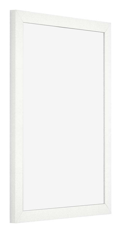 Marco de Fotos 46x61cm Blanco Brillante MDF Bologna Delantera Oblicuo | Yourdecoration.es