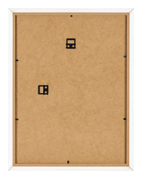 Marco de Fotos 46x61cm Blanco Brillante MDF Bologna Trasera | Yourdecoration.es