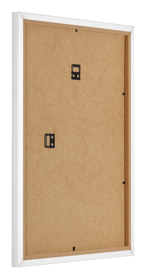 Marco de Fotos 46x61cm Blanco Mate MDF Bologna Trasera Oblicuo | Yourdecoration.es