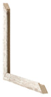 Marco de Fotos 46x61cm Blanco Vintage MDF Bologna Detalle Diametro | Yourdecoration.es