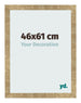 Marco de Fotos 46x61cm Dorado Antiguo MDF Bologna Delantera Tamano | Yourdecoration.es