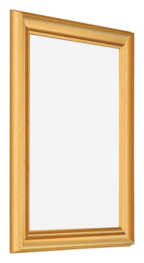 Marco de Fotos 46x61cm Dorado Matte MDF Lazio Delantera Oblicuo | Yourdecoration.es