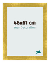 Marco de Fotos 46x61cm Dorado Vintage MDF Pisa Delantera Tamano | Yourdecoration.es