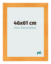 Marco de Fotos 46x61cm Naranja MDF Pisa Delantera Tamano | Yourdecoration.es