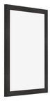 Marco de Fotos 46x61cm Negro Mate MDF Bologna Delantera Oblicuo | Yourdecoration.es