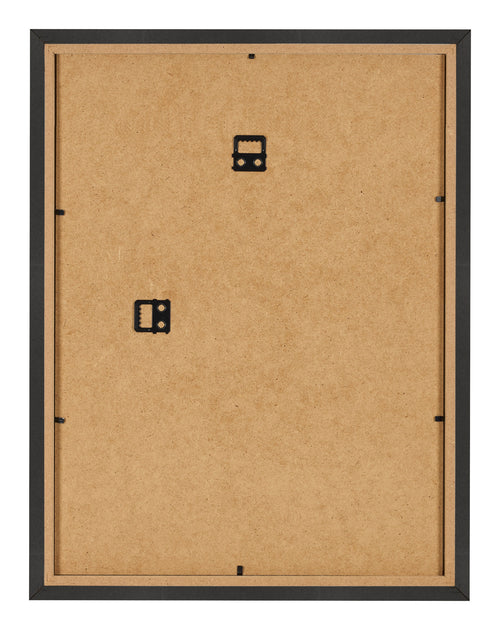 Marco de Fotos 46x61cm Negro Mate MDF Bologna Trasera | Yourdecoration.es