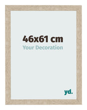 Marco de Fotos 46x61cm Roble Sonoma MDF Bologna Delantera Tamano | Yourdecoration.es