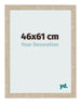 Marco de Fotos 46x61cm Roble Sonoma MDF Bologna Delantera Tamano | Yourdecoration.es