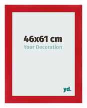 Marco de Fotos 46x61cm Rojo MDF Pisa Delantera Tamano | Yourdecoration.es