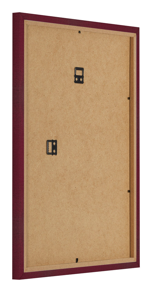 Marco de Fotos 46x61cm Vino Tinto Barrido MDF Bologna Trasera Oblicuo | Yourdecoration.es