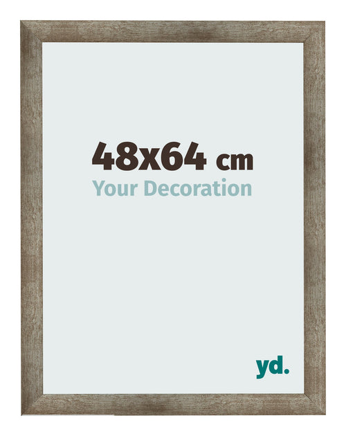 Marco de Fotos 48x64 cm Metal Vintage MDF Bologna Delantera Tamano | Yourdecoration.es