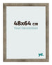 Marco de Fotos 48x64 cm Metal Vintage MDF Bologna Delantera Tamano | Yourdecoration.es