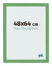 Marco de Fotos 48x64 cm Verde MDF Bologna Delantera Tamano | Yourdecoration.es