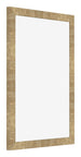 Marco de Fotos 48x64cm Dorado Antiguo MDF Bologna Delantera Oblicuo | Yourdecoration.es