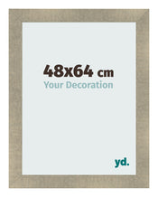 Marco de Fotos 48x64cm Dorado Vintage MDF Pisa Delantera Tamano | Yourdecoration.es