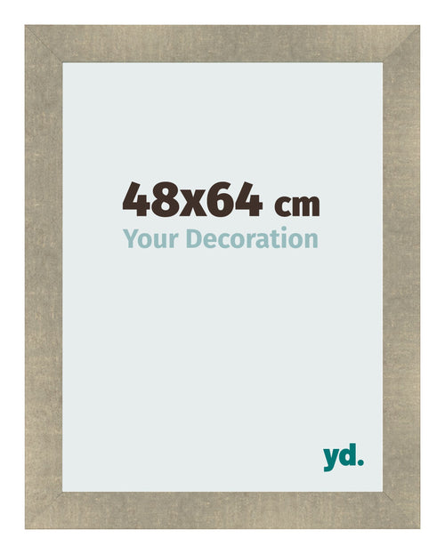 Marco de Fotos 48x64cm Dorado Vintage MDF Pisa Delantera Tamano | Yourdecoration.es