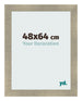 Marco de Fotos 48x64cm Dorado Vintage MDF Pisa Delantera Tamano | Yourdecoration.es