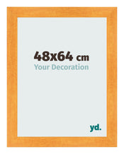 Marco de Fotos 48x64cm Naranja MDF Pisa Delantera Tamano | Yourdecoration.es