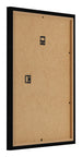 Marco de Fotos 48x64cm Negro Brillante MDF Bologna Trasera Oblicuo | Yourdecoration.es