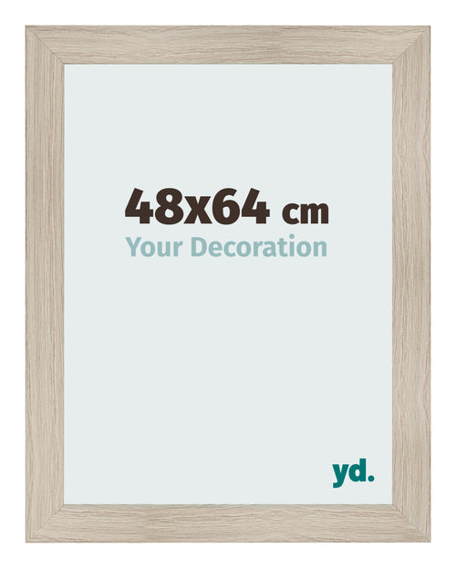 Marco de Fotos 48x64cm Roble Rustico MDF Pisa Delantera Tamano | Yourdecoration.es