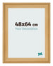 Marco de Fotos 48x64cm Venatura Di Pino MDF Lazio Delantera Tamano | Yourdecoration.es