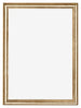 Marco de Fotos 48x67cm Dorado Antiguo MDF Lazio Delantera | Yourdecoration.es